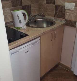 Апартаменты Apartments Bellavista Луштица Стандартный трехместный номер-студио-18